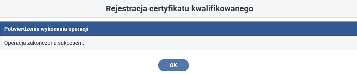 Widok ekranu po wyborze funkcji ‘Wyślij do PFRON’.