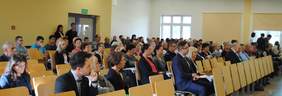 Pokaż zdjęcie: Uczestnicy konferencji pt.: „Z niepełnosprawnością na Ty”