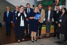 Otwarcie wystawy „Pragnę zwyciężać” w Pasażu Krynickim