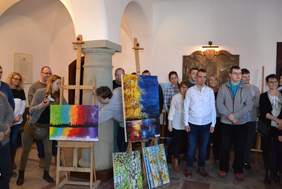 Pokaż zdjęcie: Wystawa prac