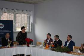 Pokaż zdjęcie: Wystąpienie II Wceprezydent miasta Dąbrowa Górnicza Bożena Borowiec