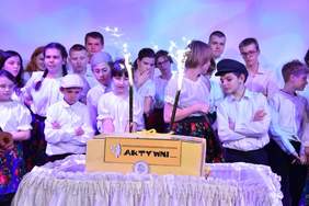 Podopieczni Stowarzyszenia "AKTYWNI".