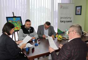 Pokaż zdjęcie: Zarząd Integracyjnego Klubu Aktywnej Rehabilitacji i Sportu Niewidomych „IKAR”