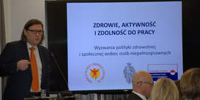 Konferencja ZDROWIE, AKTYWNOŚĆ I ZDOLNOŚĆ DO PRACY Wyzwania polityki zdrowotnej i społecznej wobec osób niepełnosprawnych
