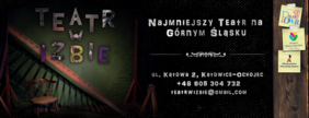 Plakat - zaproszenie do udziału w spektaklu premierowym pt. ”Dom, drzewo, dziecko” 