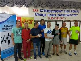 uczestnicy biegu