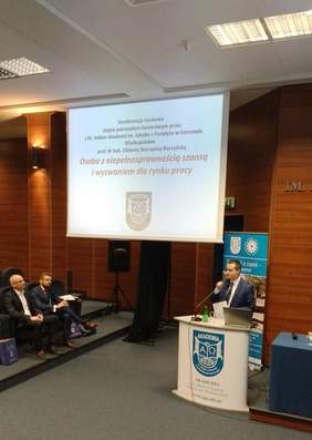 Samodzielny Referent ds. promocji i informacji Piotr Natkański