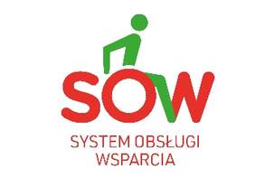 Pokaż zdjęcie: (Grafika z dużym napisem: ,,SOW System Obsługi Wsparcia’’