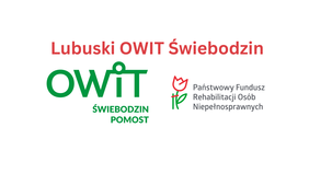 Pokaż zdjęcie: Grafika promująca OWiT w kolorze zielonym i czerwonym