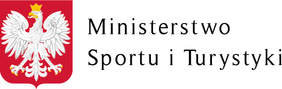 Logo Ministerstwa Sportu i Turystyki - jednostki finansującej wydarzenie
