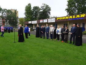 Powitanie wszystkich przez Dyrektora Caritas Diecezji Rzeszowskiej Ks. Stanisława Słowika