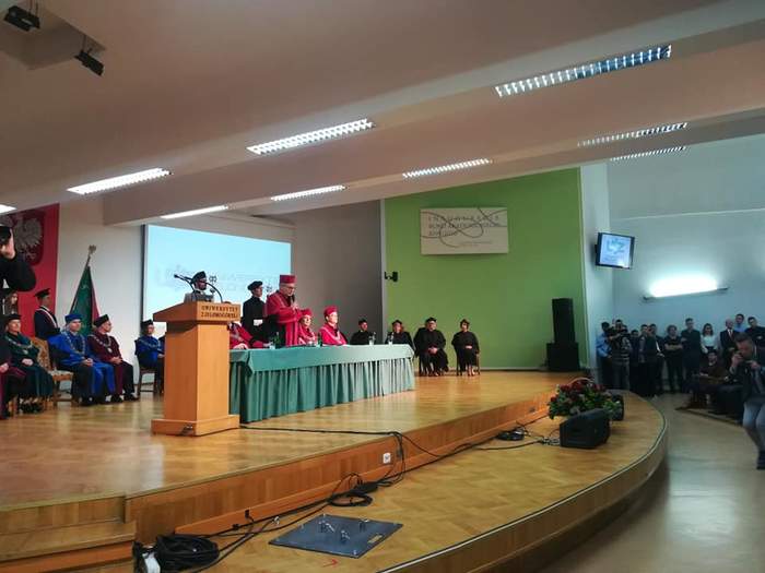Inauguracja roku akademickiego na Uniwersytecie Zielonogórskim 