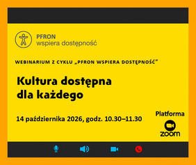 Pokaż zdjęcie: Grafika informująca o webinarium