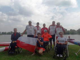 Inauguracja międzynarodowych startów parakajakarzy