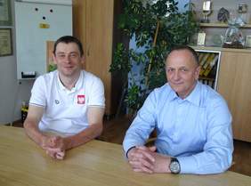 Pokaż zdjęcie: Jacek Czech w Oddziale Podkarpackim PFRON