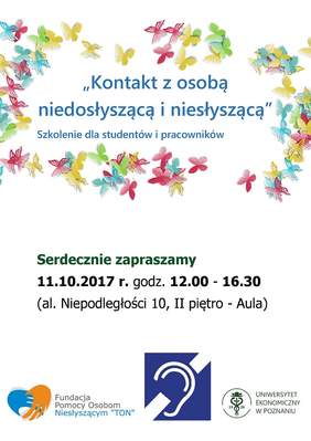 Pokaż zdjęcie: Kontakt z osobą niedosłyszącą i niesłyszącą 
