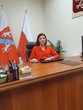 Pokaż zdjęcie: Magdalena Wójcik Wójt Gminy Mełgiew fot. Gmina Mełgiew