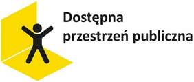Pokaż zdjęcie: Zdjęcie jest infografiką programu. Po prawej stronie napisana jest nazwa programu: Dostępna przestrzeń publiczna. Po lewej stronie jest ikona człowieka oraz dwa żółte kwadraty. 
