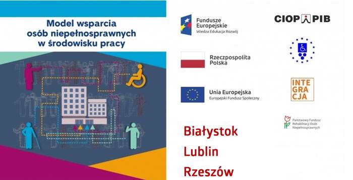okładka książki z napisem nazwy projektu, loga prtnerów projektu, napis: Białystok, Lublin, Rzeszów 