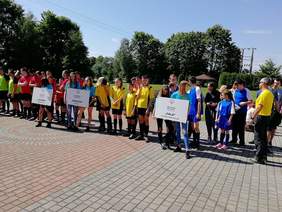 Turniej Piłki nożnej Olimpiad Specjalnych w Kolbuszowej Dolnej, uczestnicy