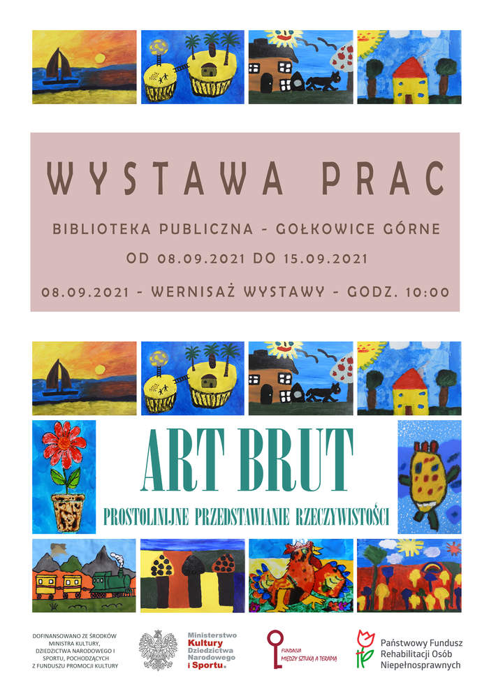 Pokaż zdjęcie: Plakat projektu z nazwą projektu oraz logotypami