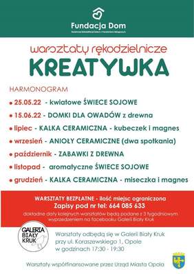 Pokaż zdjęcie: Pełny harmonogram w treści komunikatu