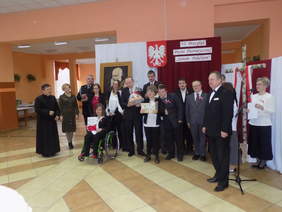 Uczestnicy Przeglądu Pieśni Patriotycznej "JESTEM POLAKIEM"