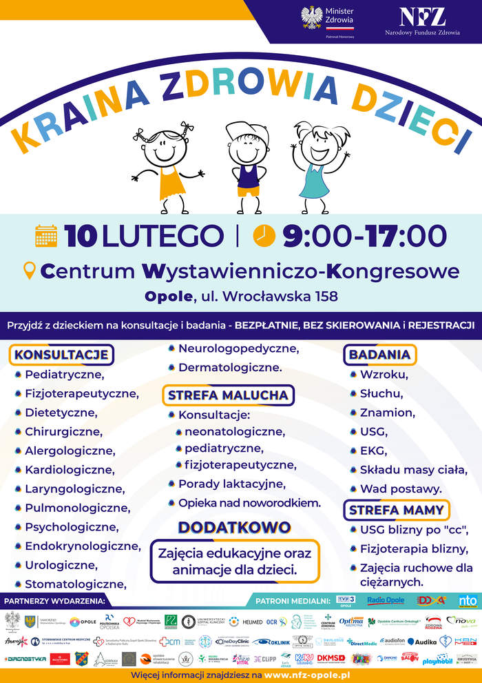 Plakat informacyjny z programem wydarzenia, program i informacje z plakatu opisane są w treści komunikatu