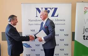 NAwiązanie współpracy Śląskich Oddziałów PFRON i NFZ