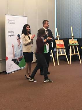 Lubuska Gala XVI edycji Konkursu Plastycznego "Sztuka Osób Niepełnopsrawnych"