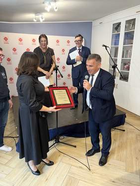 Pokaż zdjęcie: Dyrektor Oddziału Pomorskiego PFRON Dariusz Majorek
