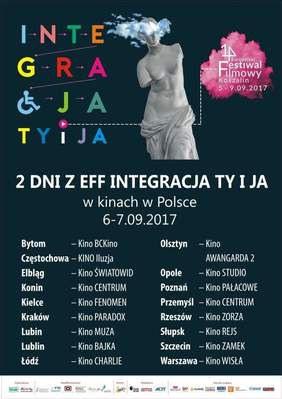 Pokaż zdjęcie: Plakat 14 Europejskiego Festiwalu Filomowego Integracja Ty i Ja