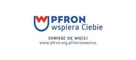 Pokaż zdjęcie: Logo "PFRON wspiera Ciebie"