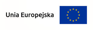 Flaga UE - napis Unia Europejska, Europejski Fundusz Społeczny