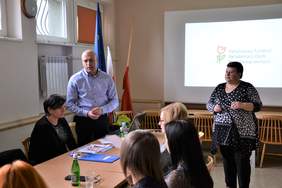 Pokaż zdjęcie: Prezentacja wsparcia z PFRON