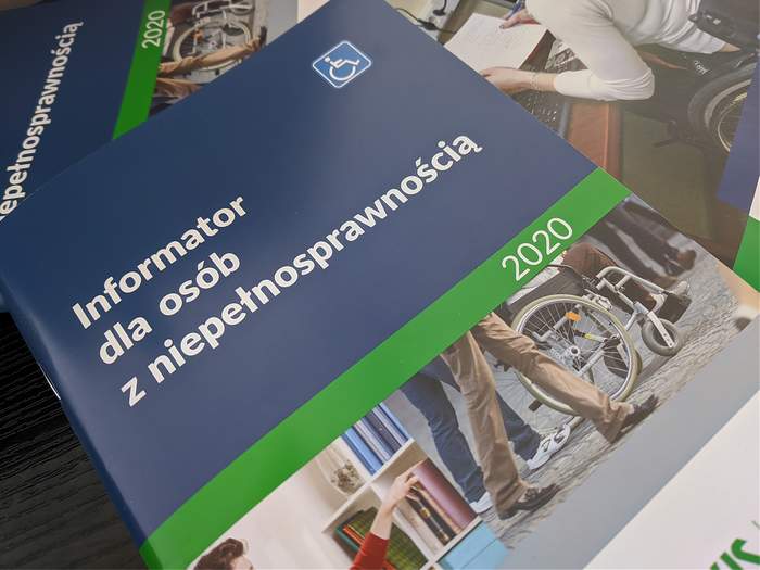 Pokaż zdjęcie: Informator dla osób z niepełnosprawnością 2020