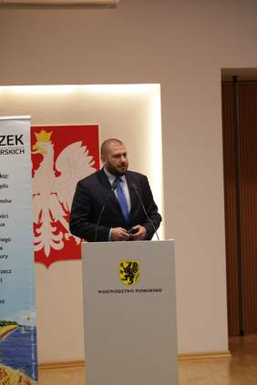 Pokaż zdjęcie: Prezez Zarządu Telmor Rafał Bielawski.