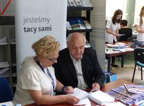 Pokaż zdjęcie: Punkt konsultacyjny Oddziału Lubelskiego PFRON