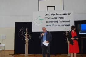 Pokaż zdjęcie: XIV Przegląd Poezji Recytowanej i Śpiewanej Osób Niepełnosprawnych, fot. WTZ Biszcza