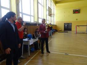 Pokaż zdjęcie: Zakończenie Turnieju i wręczenie pucharu dla Króla strzelców