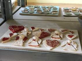 Pokaż zdjęcie: Prace wykonane w pracowni ceramicznej przez uczniów SOSW nr 2 w Przemyślu