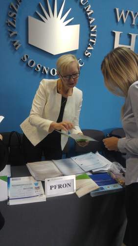 Pokaż zdjęcie: Punkt informacyjny w ZUS Sosnowiec