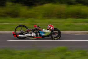 Pokaż zdjęcie: Uczestnicy wyścigu Fot. Hetman Tandem Cycling Team