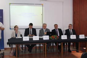 Pokaż zdjęcie: Anna Mickiewicz, Michał Pelczarski, Krzysztof Michałkiewicz, Tomasz Maruszewski, Jerzy Dębski