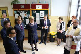 Pokaż zdjęcie: Uroczyste przekazanie windy