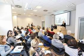 Pokaż zdjęcie: Konferencja Naukowo-Szkoleniowa pt.: „Innowacje w Terapii Zajęciowej. Perspektywa Międzynarodowa – Nauka, Edukacja, Praktyka” w partnerstwie z Oddziałem Wielkopolskim PFRON